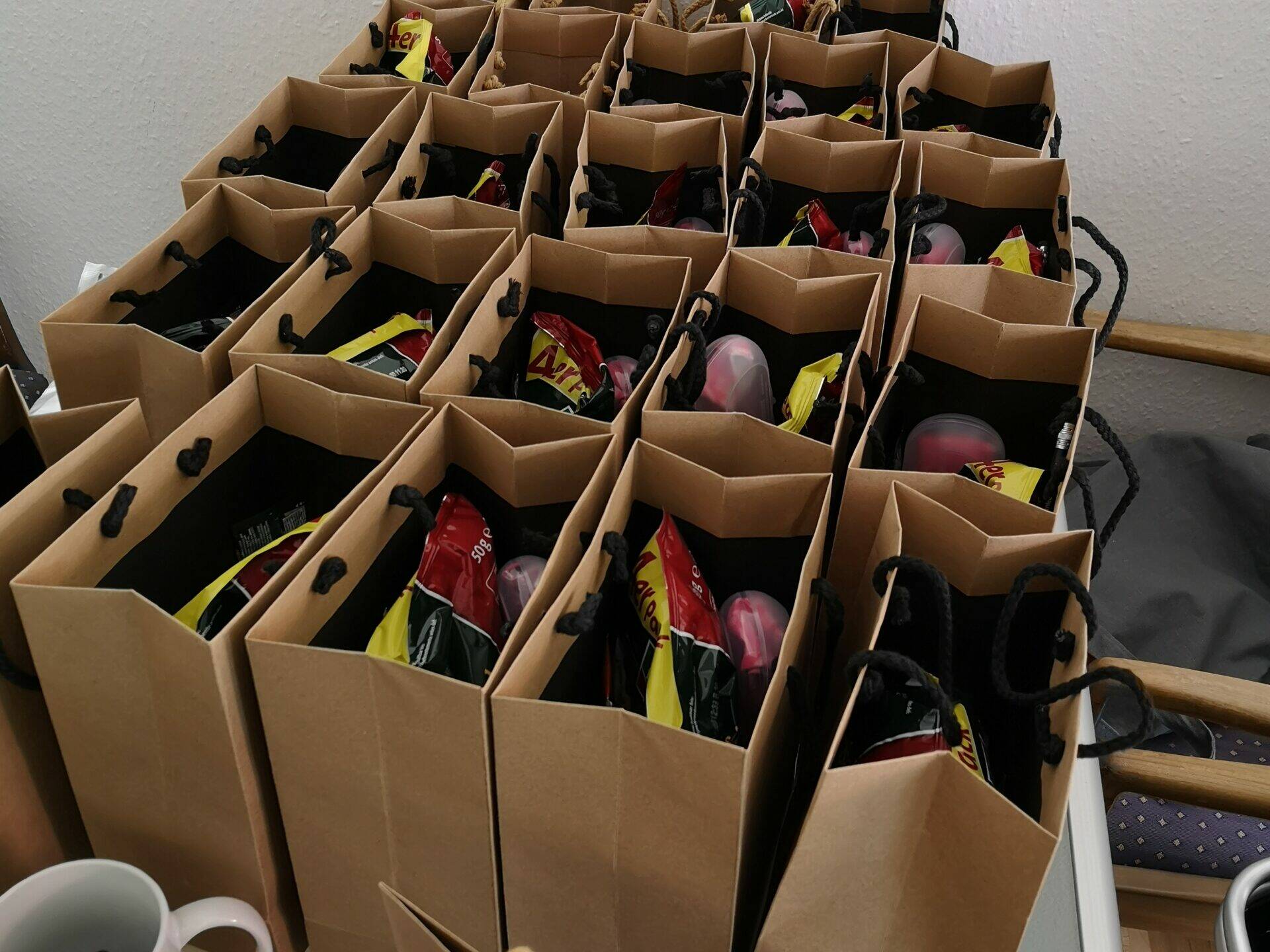 Geschenktüten Veranstaltung innovatorsclub